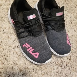 Girl grey and pink size 4 shoes